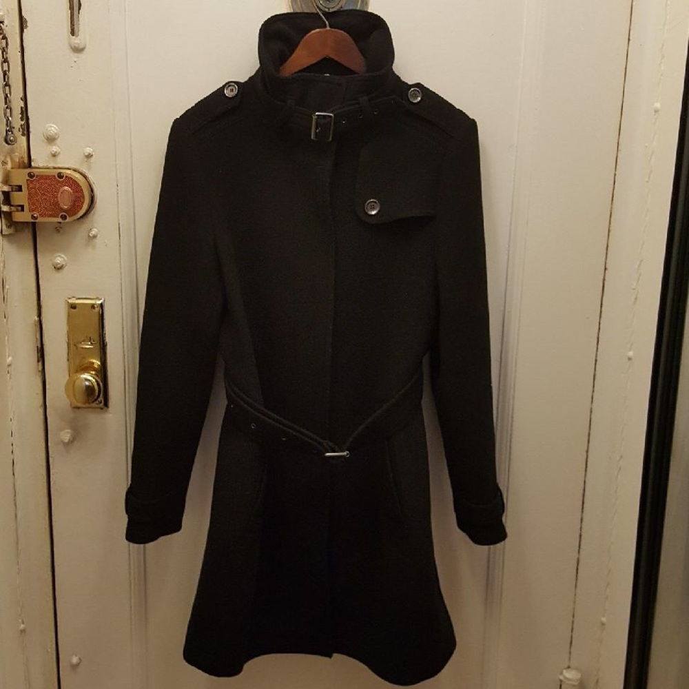 SOLD !!!! BURBERRY Wool & Cashmere Coat - Picture 4 of 8